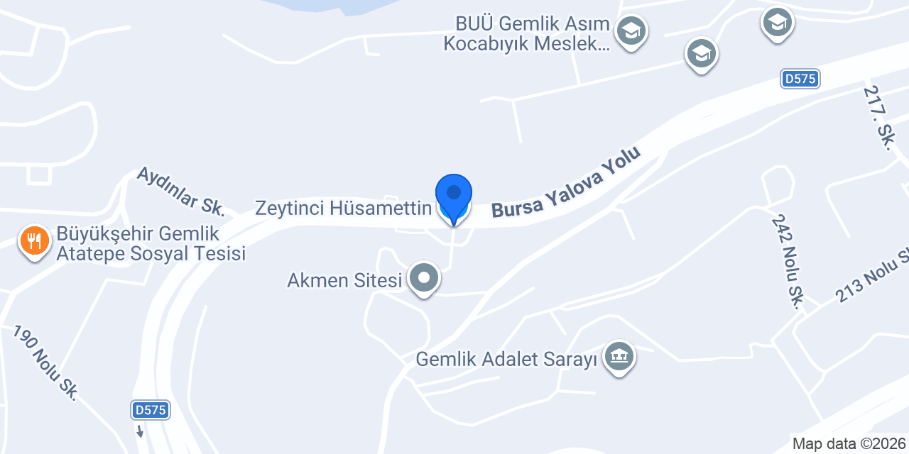 Zeytinci Hüsamettin konumu