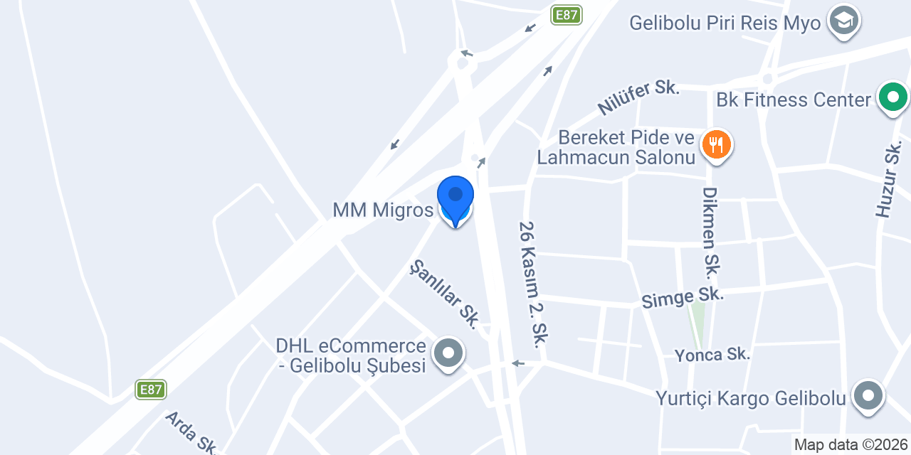 MM Migros konumu