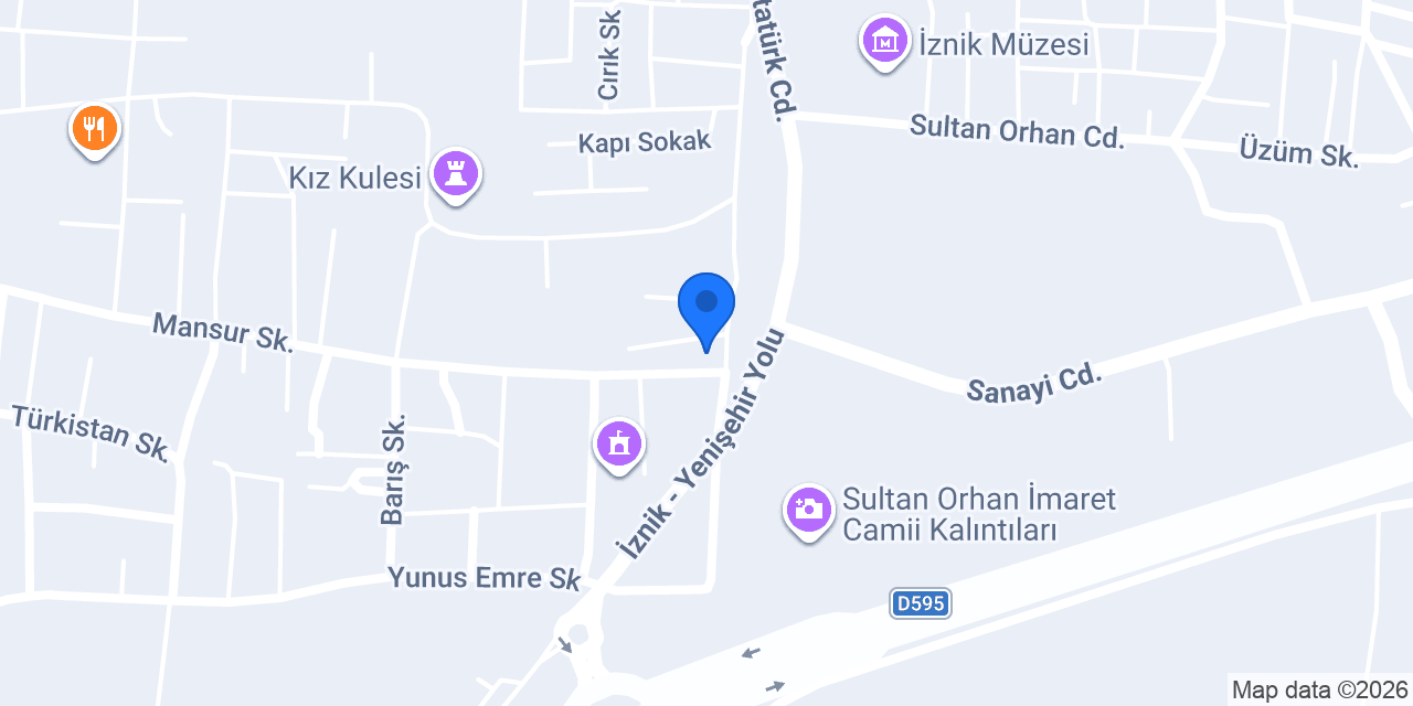 Işık orman ve yapı malzemeleri konumu