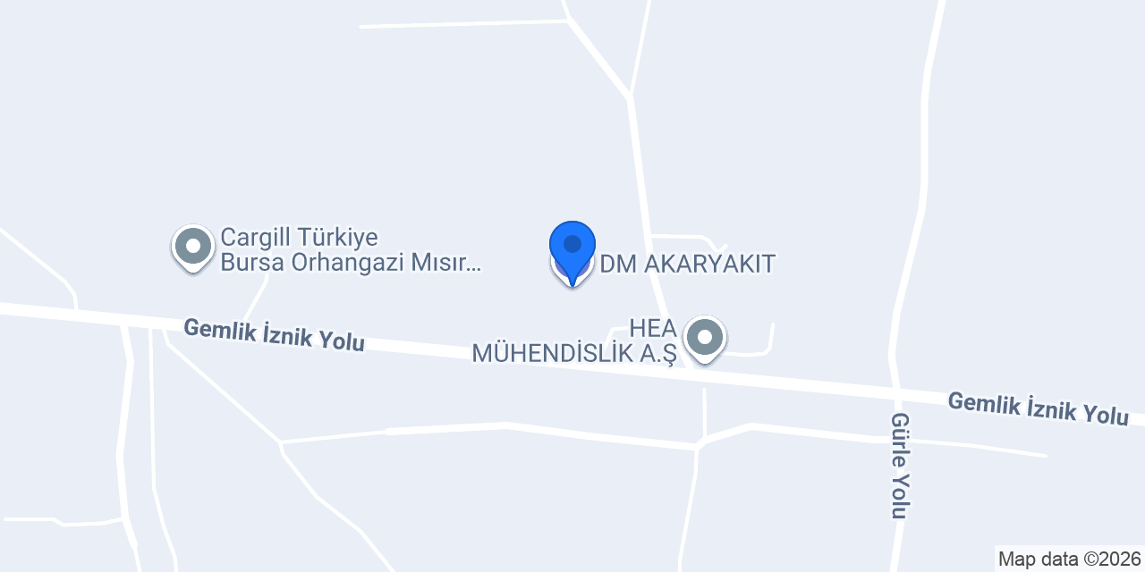 DM AKARYAKIT konumu