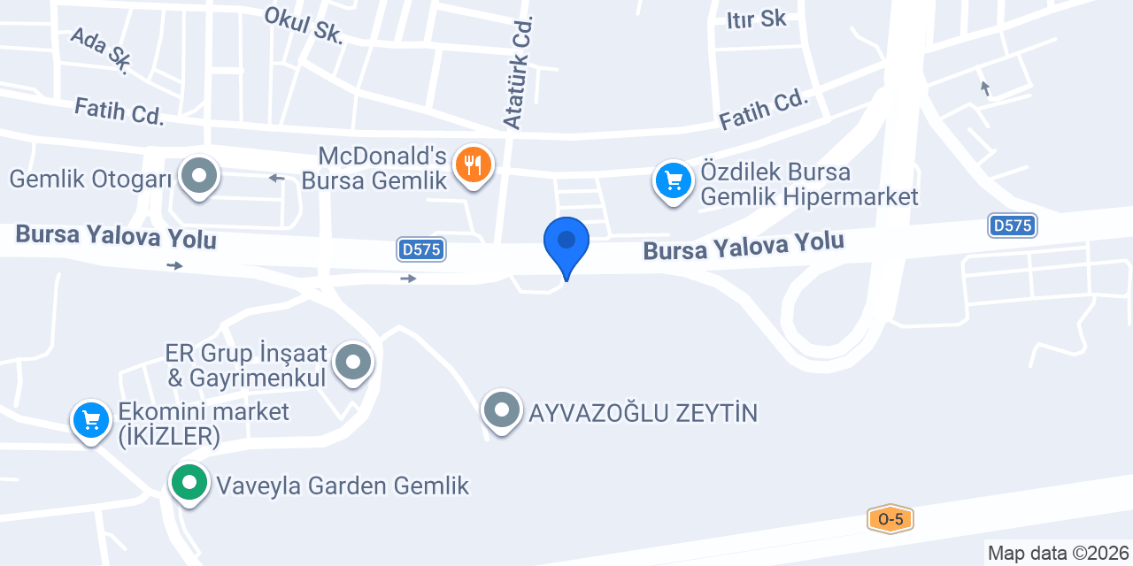 Çelikler Motor konumu
