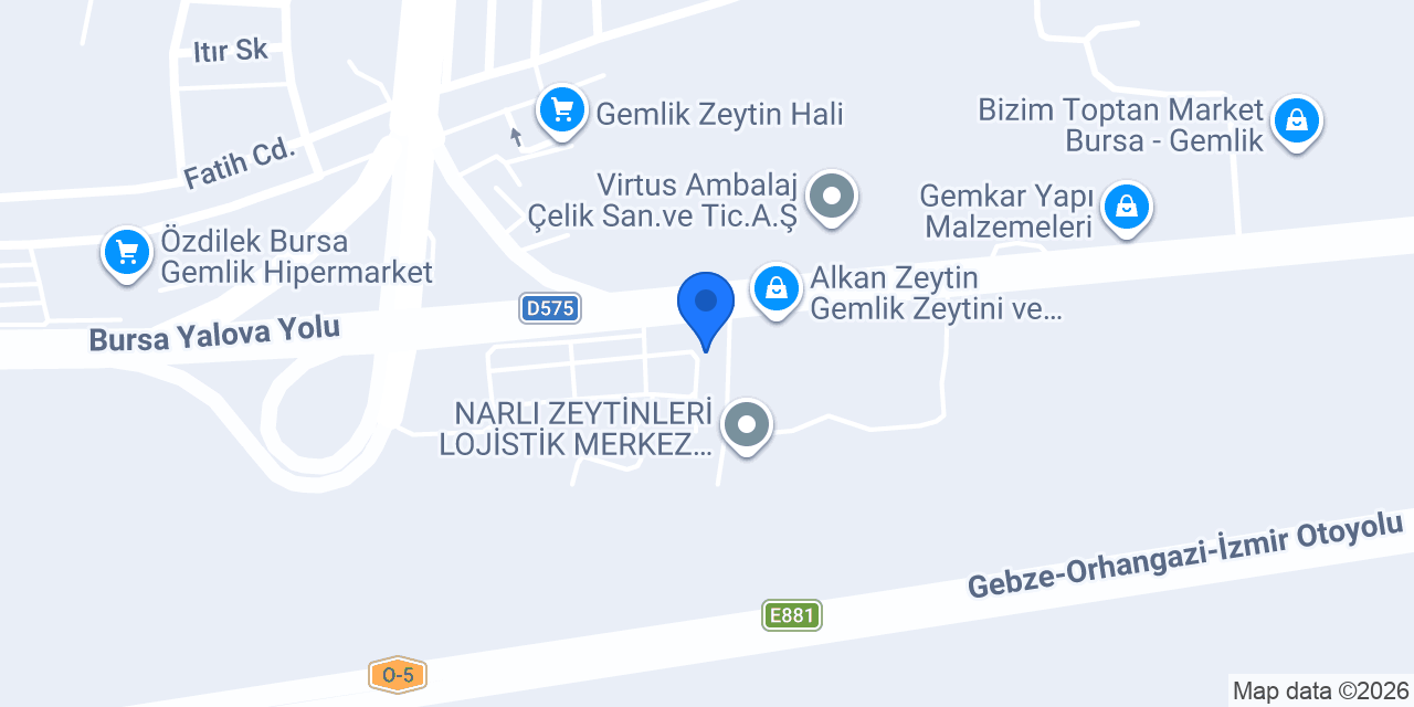 Mete Zeytin konumu