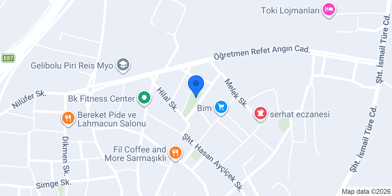 Cafe Bahçe konumu