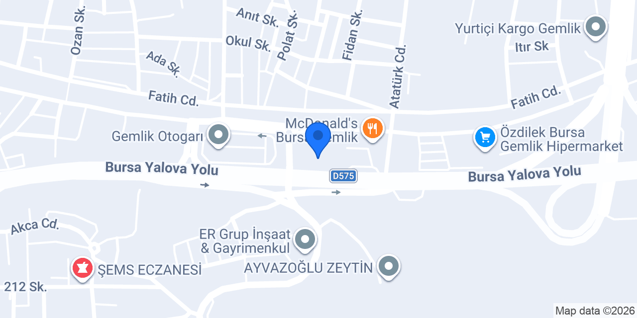 Akmanlar konumu