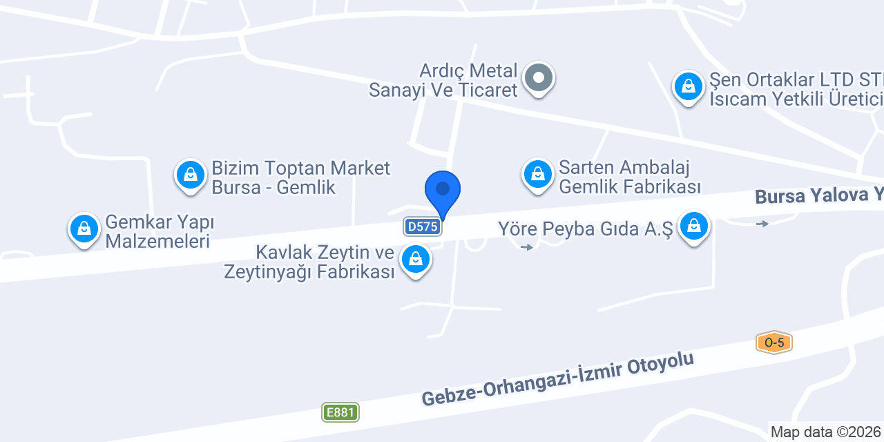Beyoğlu Polimer San Ve Tic. Ltd. Şti konumu