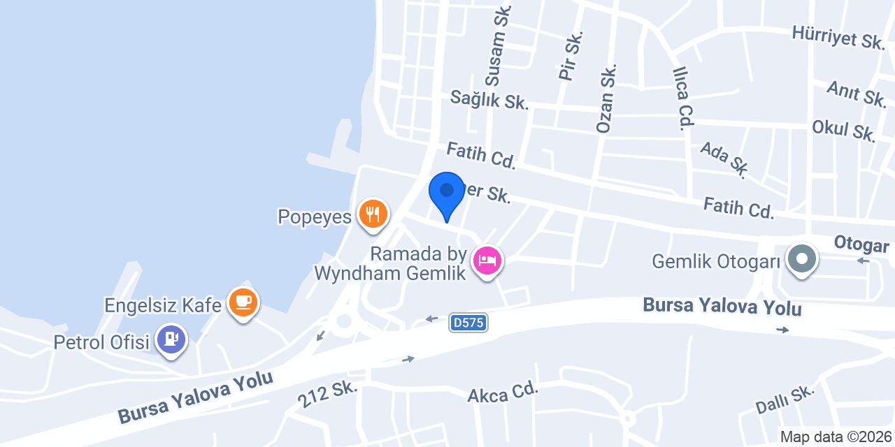 ERBAŞ RENT A CAR konumu