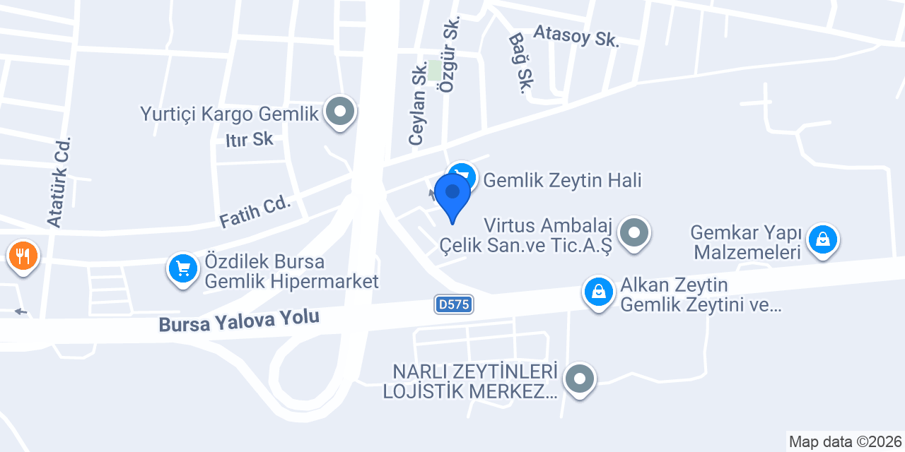 Kayalı Zeytincilik konumu