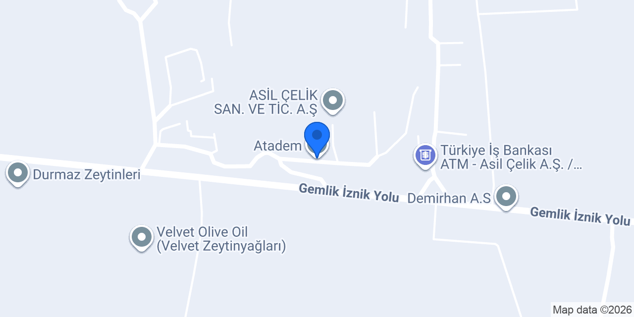 Atadem konumu