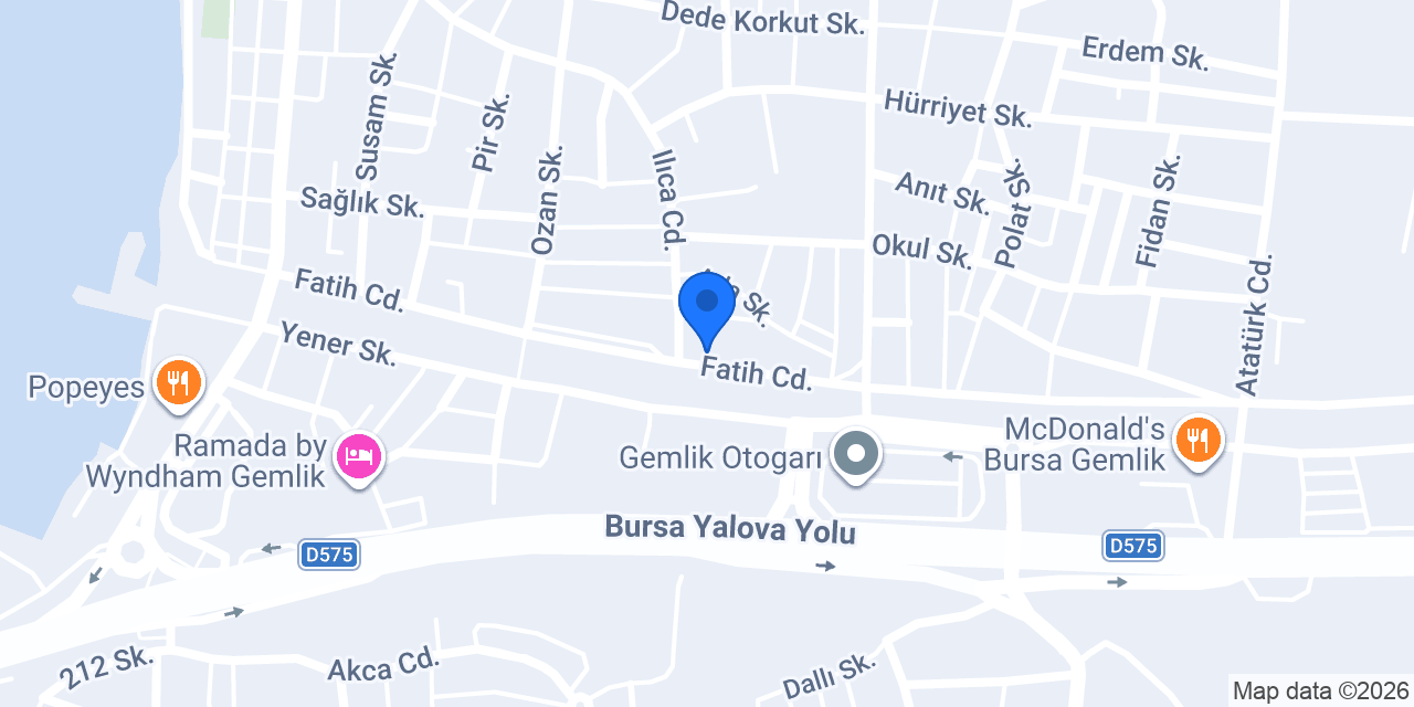 Türkmen İnşaat Ltd. Şti. konumu