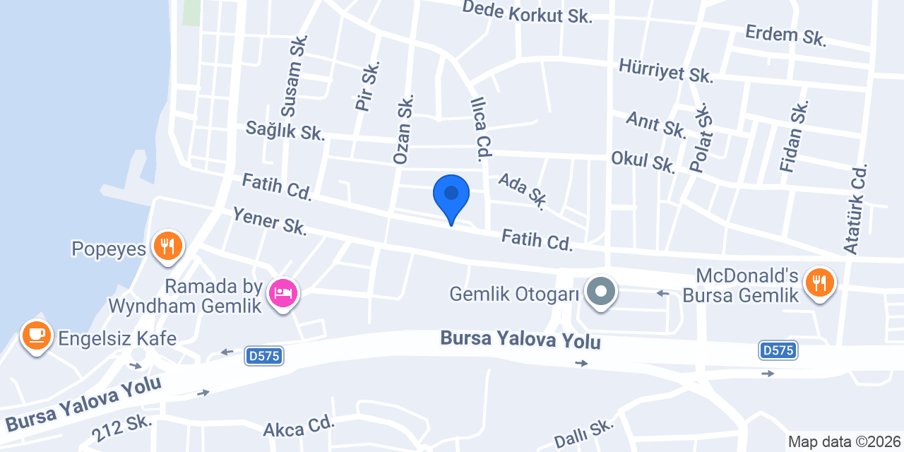 Karadeniz rent a car konumu