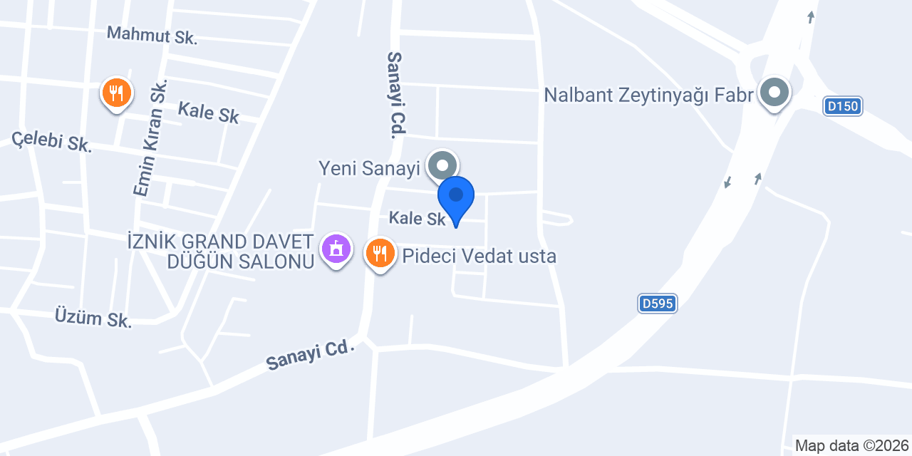 Yüksel Oto Kaporta konumu