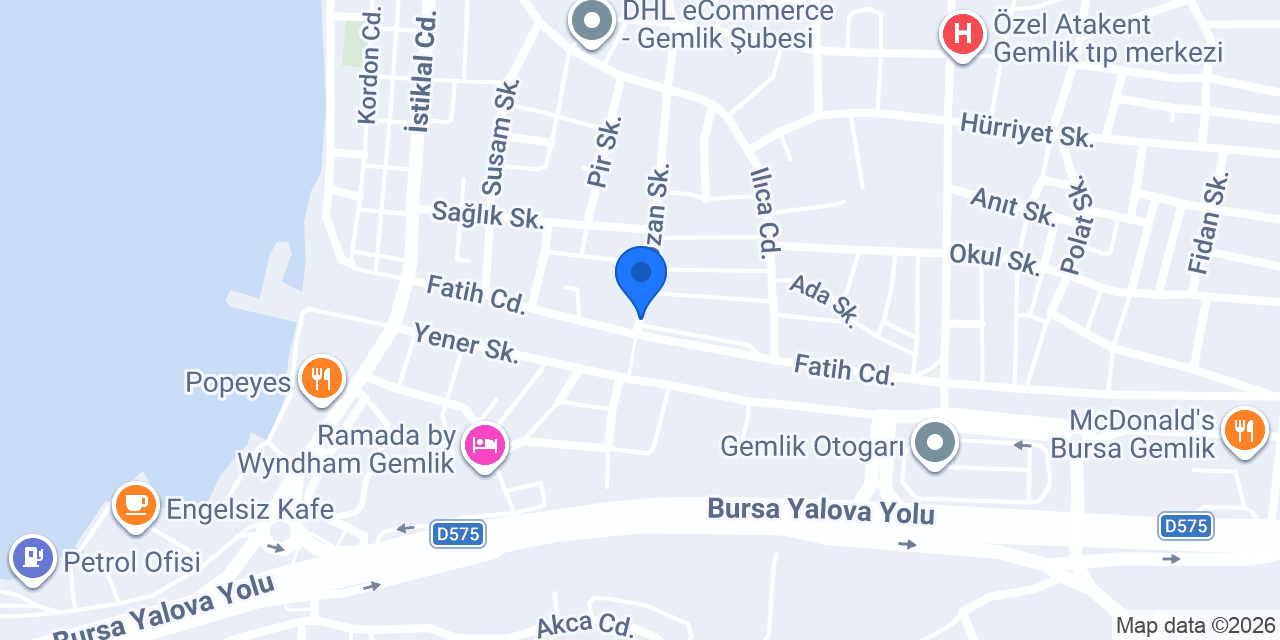 Koçak Rent A Car konumu