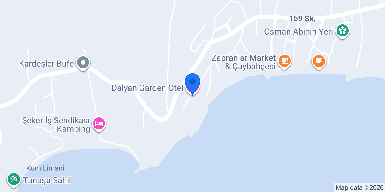 Dalyan Garden Otel konumu