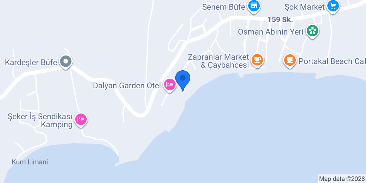 Bulut Beach konumu