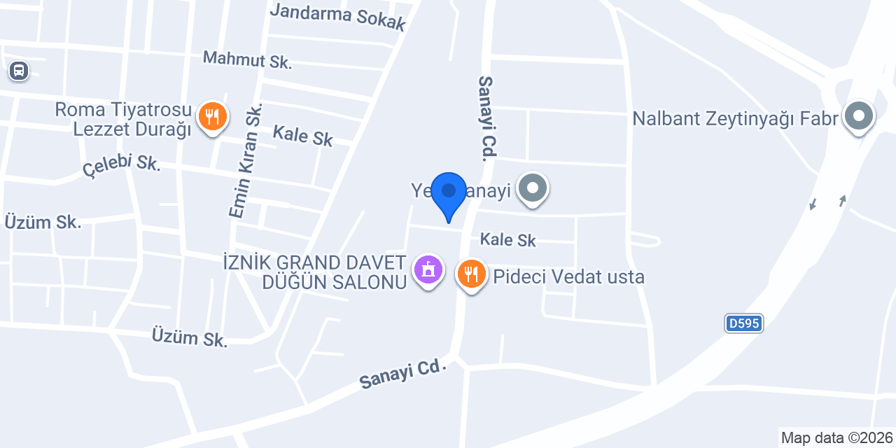 İznik Papatya Halı Yıkama konumu