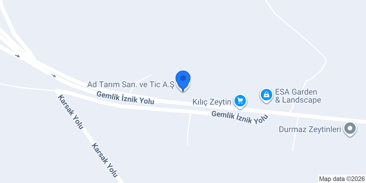 Ad Tarım San. ve Tic A.Ş. konumu