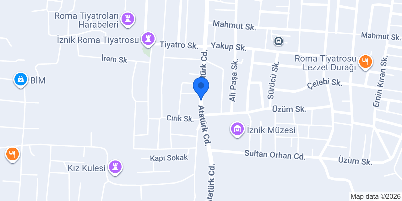 Ergaz Tüp Bayi konumu