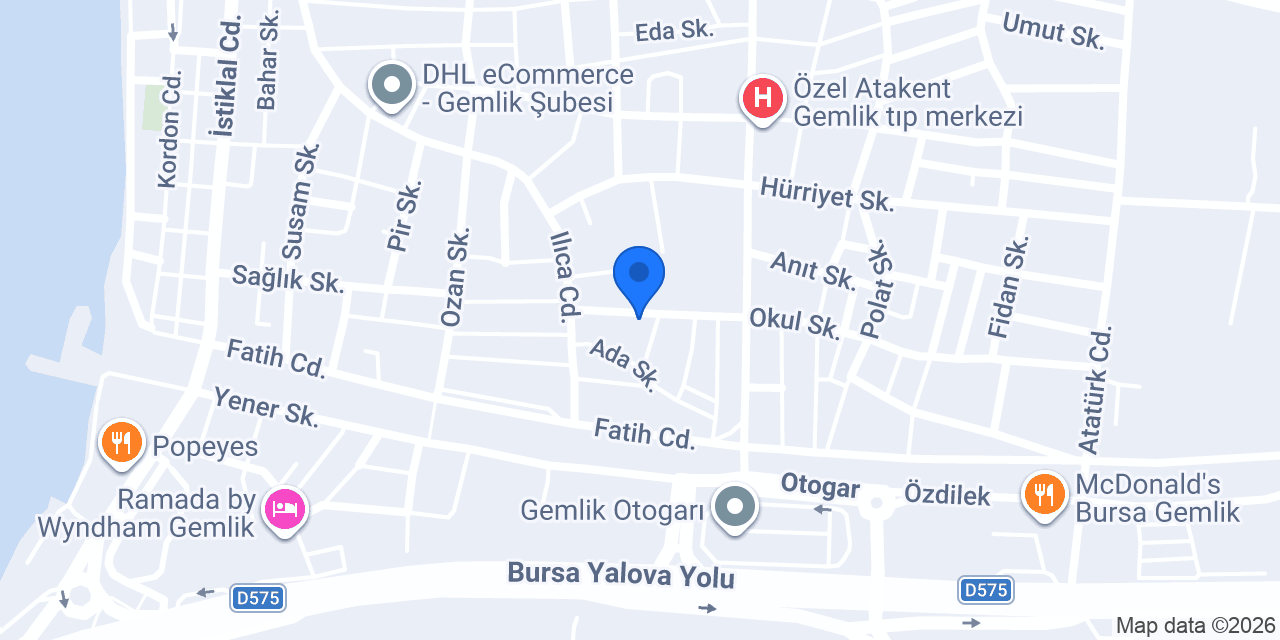 EHS GEMLİK OSGB konumu
