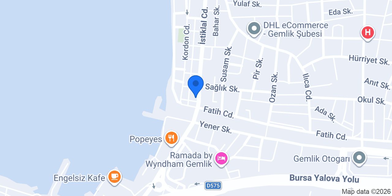 Fikret Oto Elektrik konumu