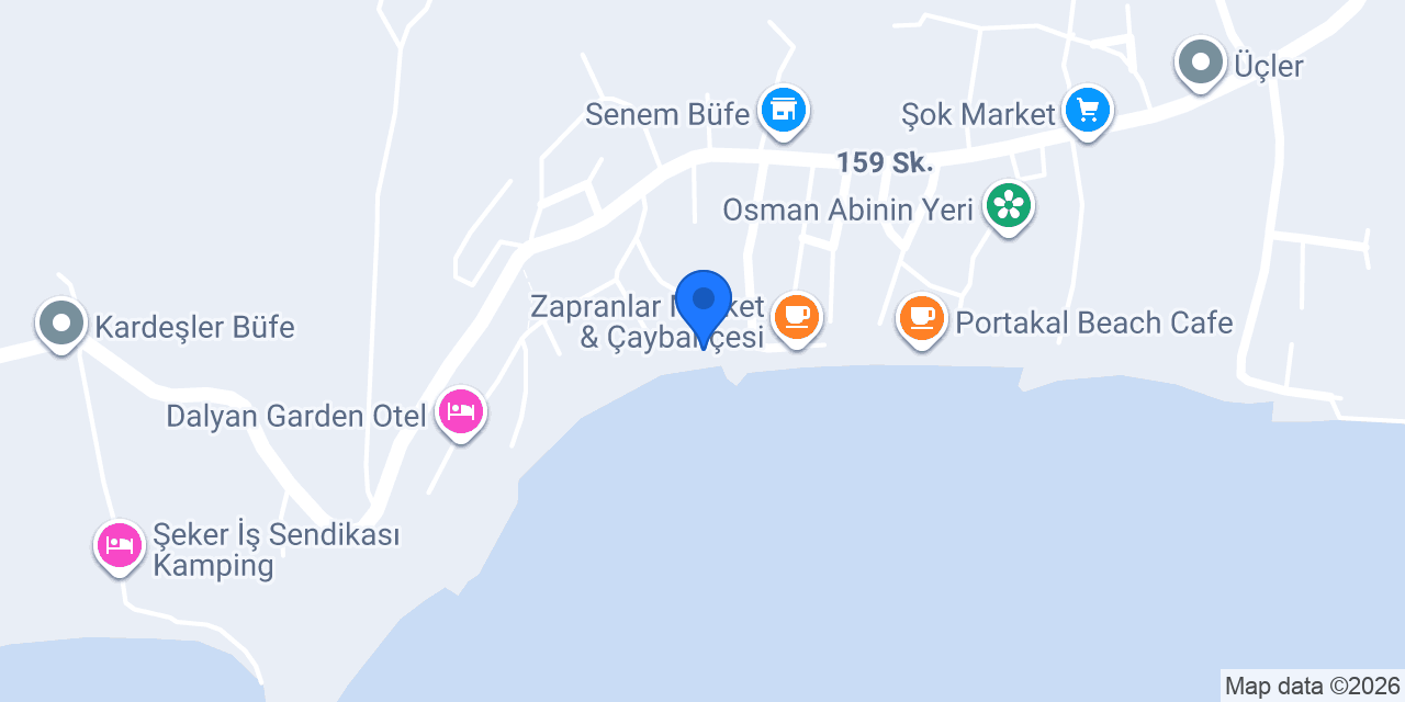 Erkin Beach Club Hotel konumu
