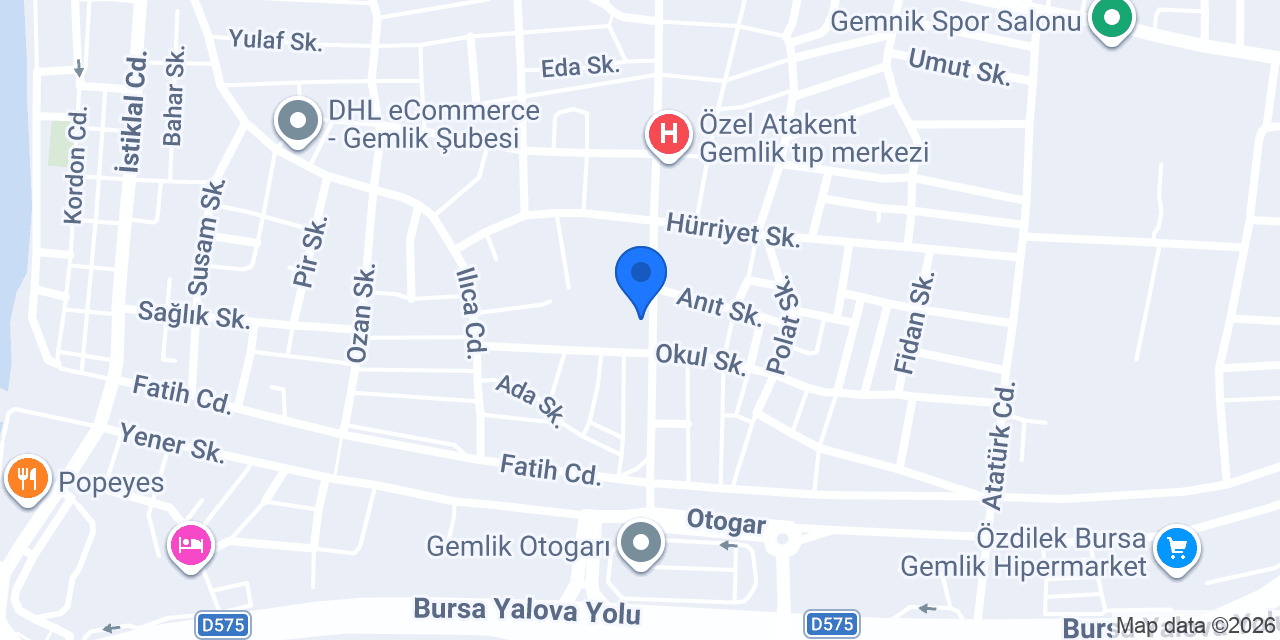 Celal Bayar Anadolu Lisesi konumu
