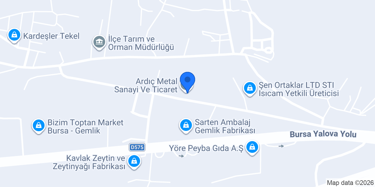 Fırat Zeytincilik konumu