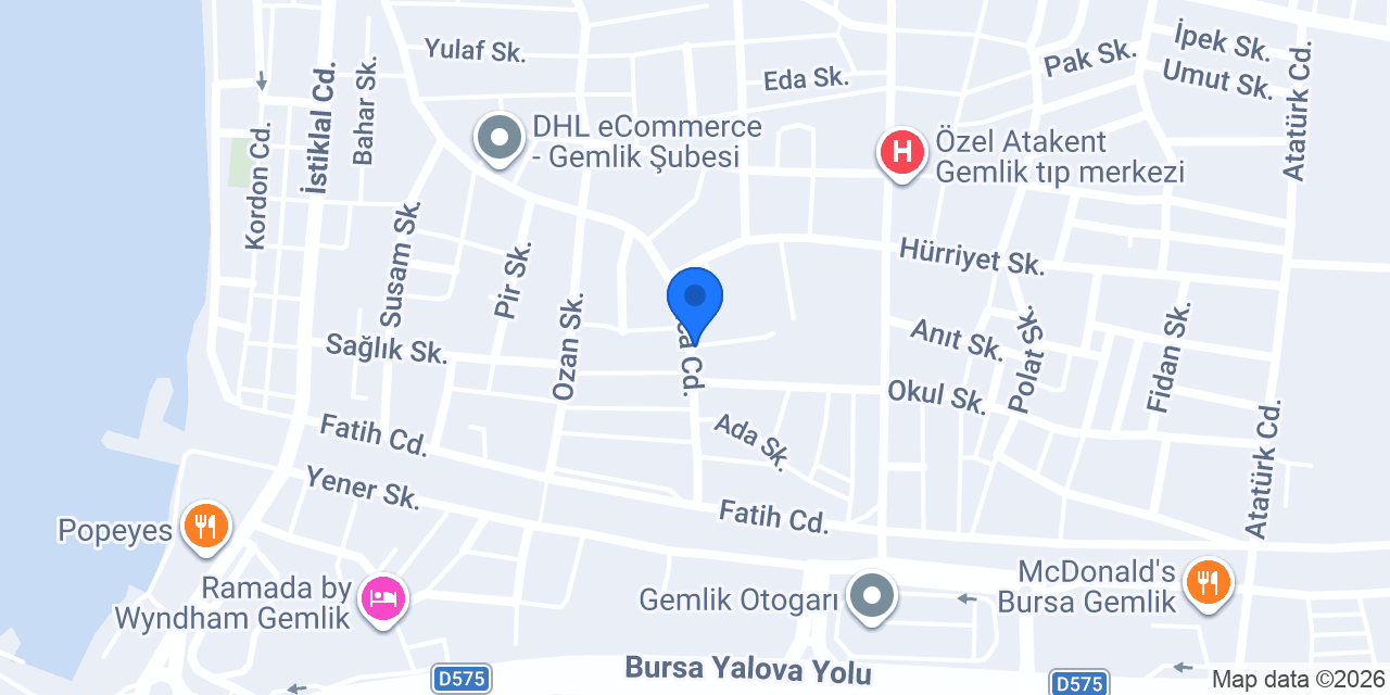 Karadaş Züccaciye konumu