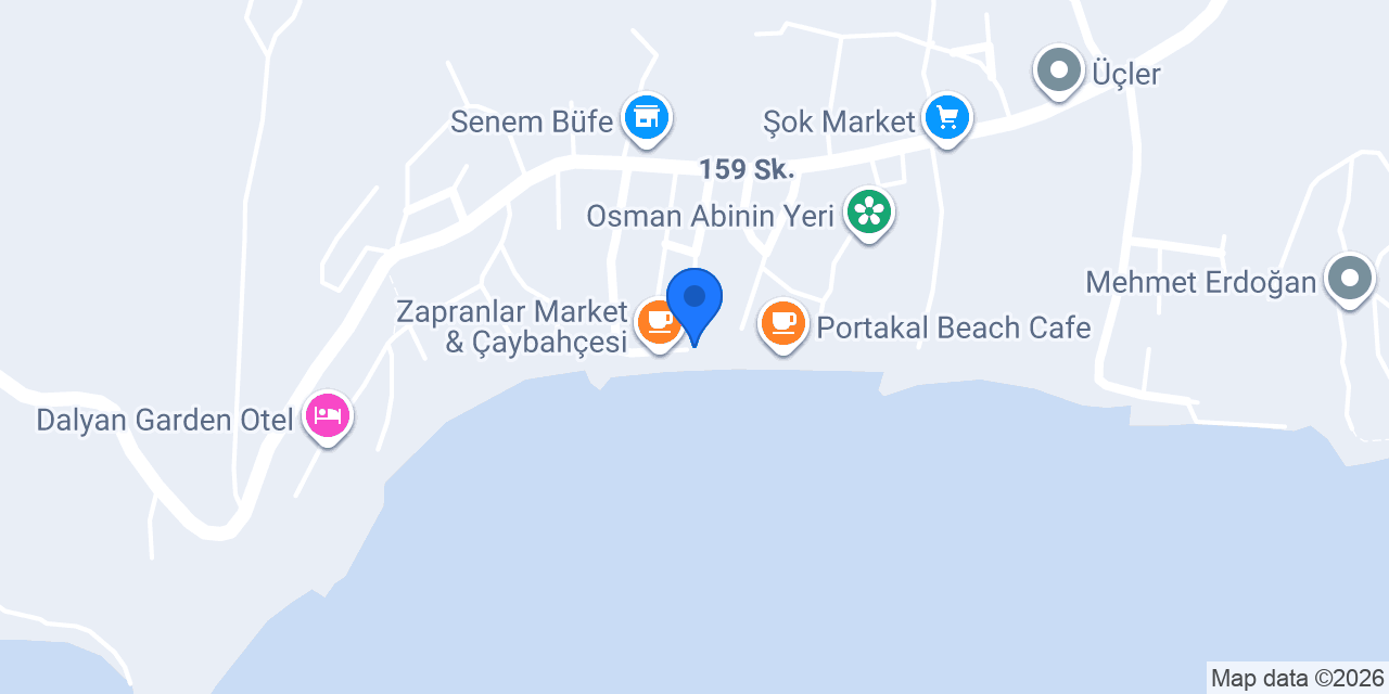 Dalyan Döner ve Aile Çay Bahçesi konumu
