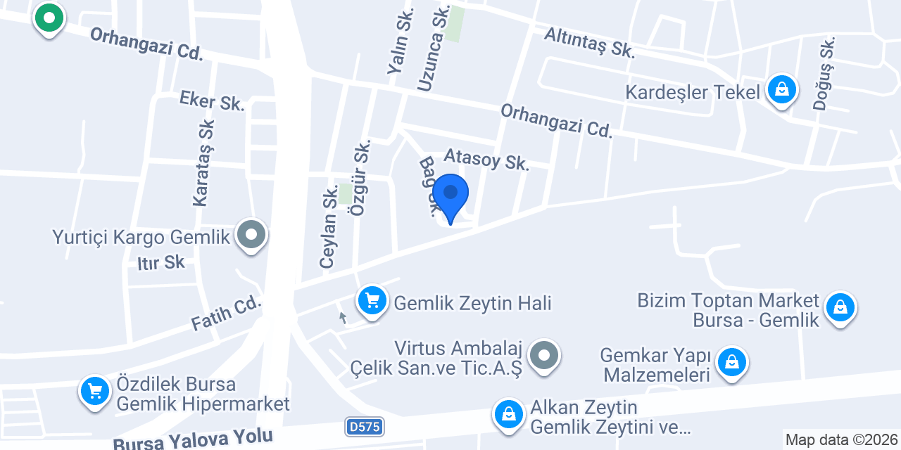 GM DETALİNG konumu