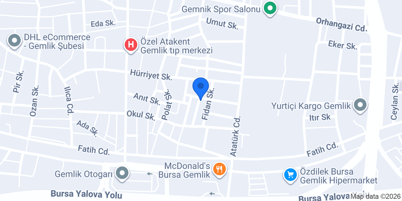 Eren yapı gemlik konumu
