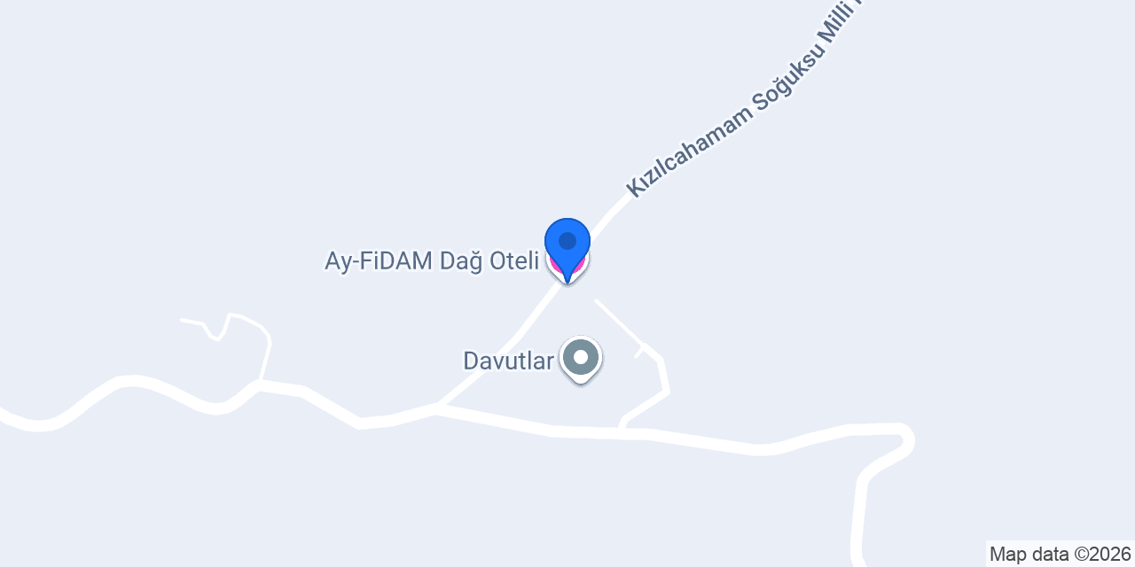 Ay-FiDAM Dağ Oteli konumu