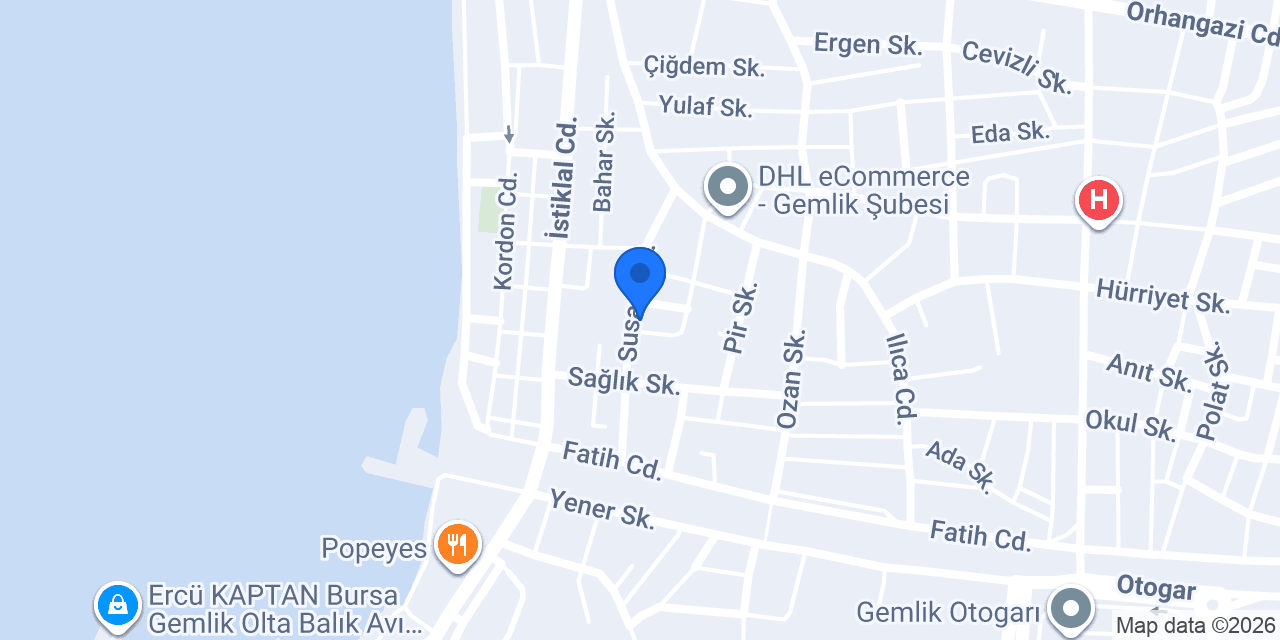 Özcan Mobilya konumu