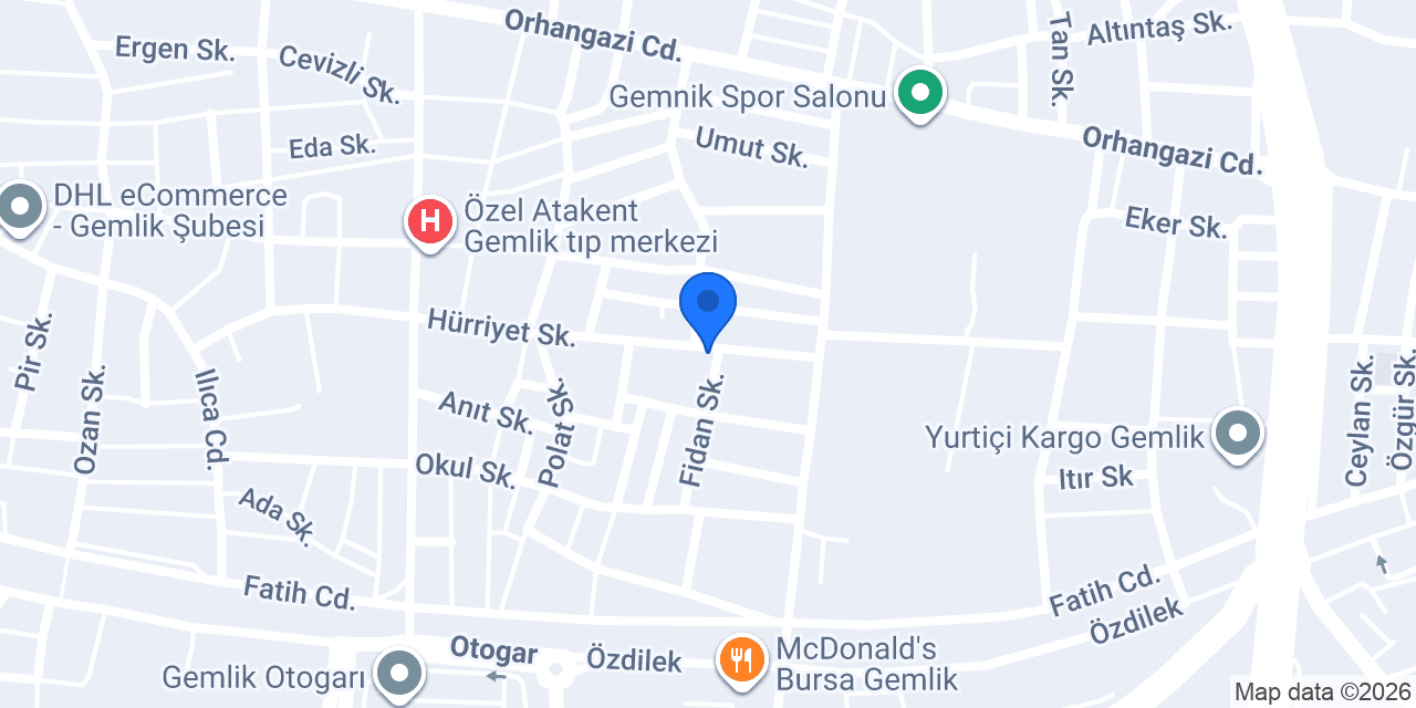 Gemlik İpek SPOT konumu