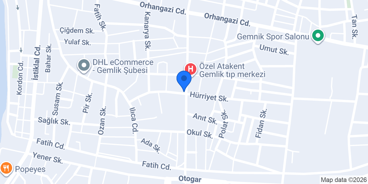 PETEK İNAN TURİZM konumu