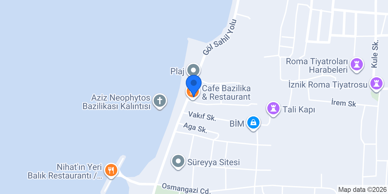 Cafe Bazilika & Restaurant konumu