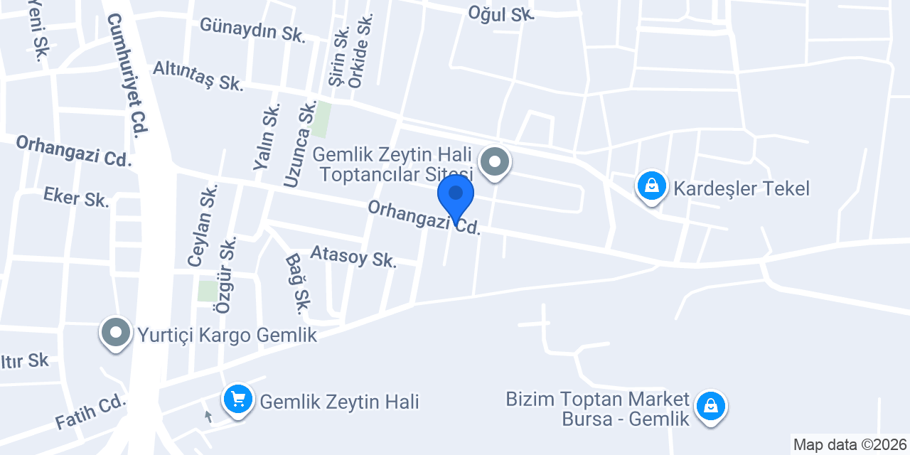 Gemlik Education and Art Assistance Association konumu