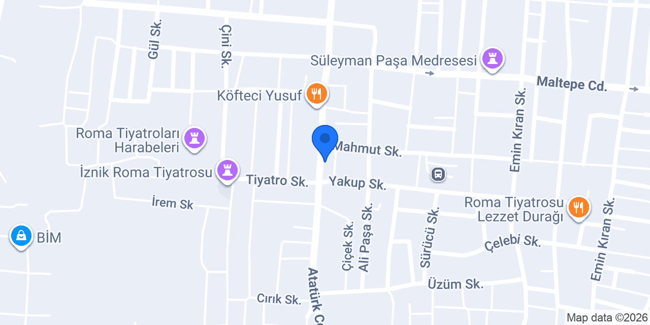 ANTEP BAKLAVALARI konumu
