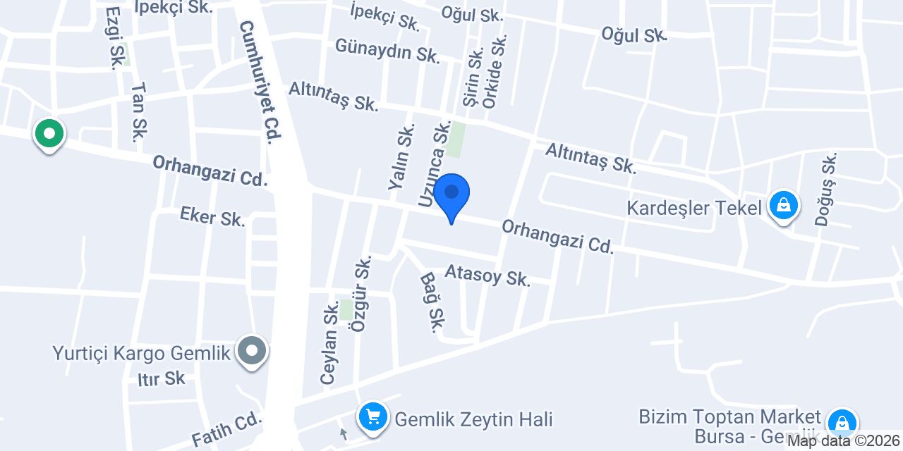 Ayaz Market konumu