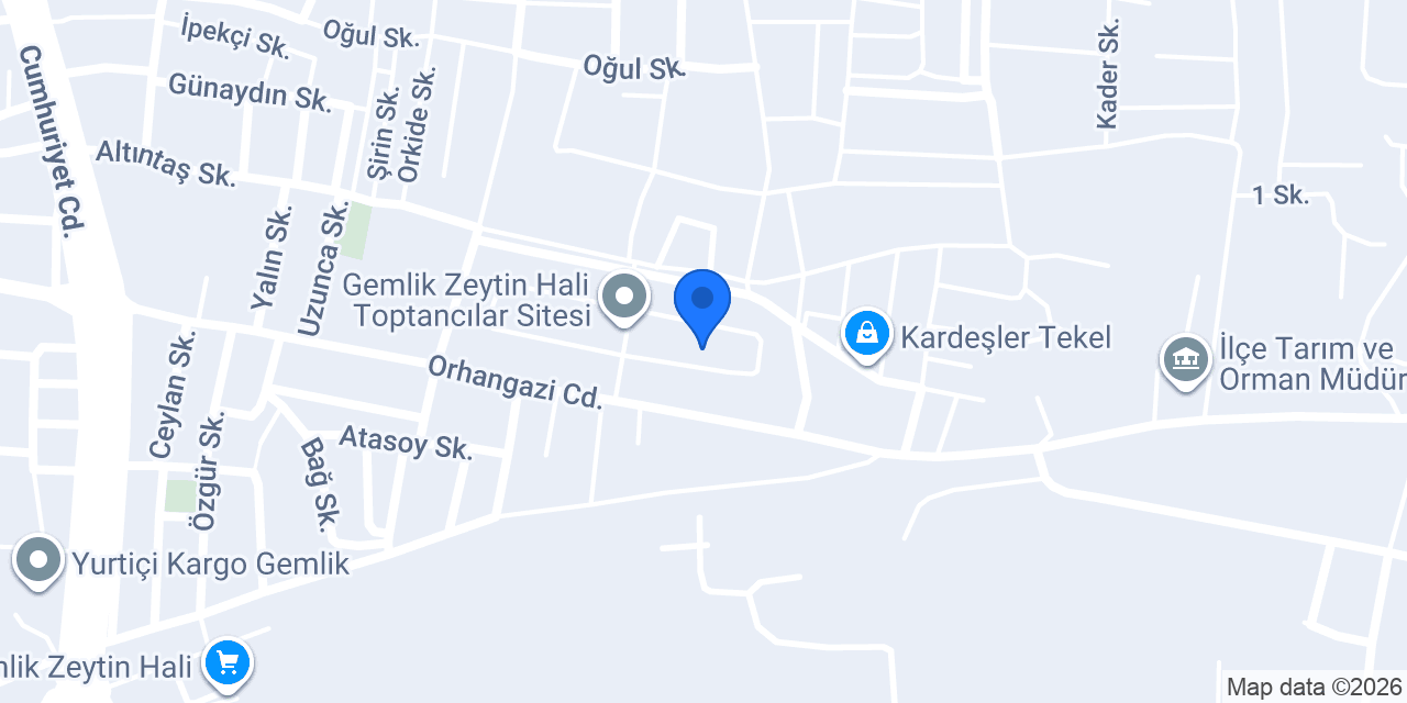 Gemlik Tarım konumu