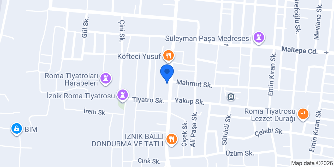 Atabey Börek konumu