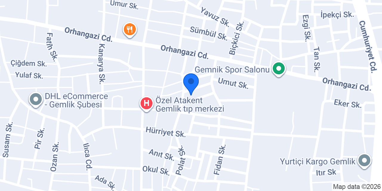 Gemlik Güneş Halı Yıkama konumu