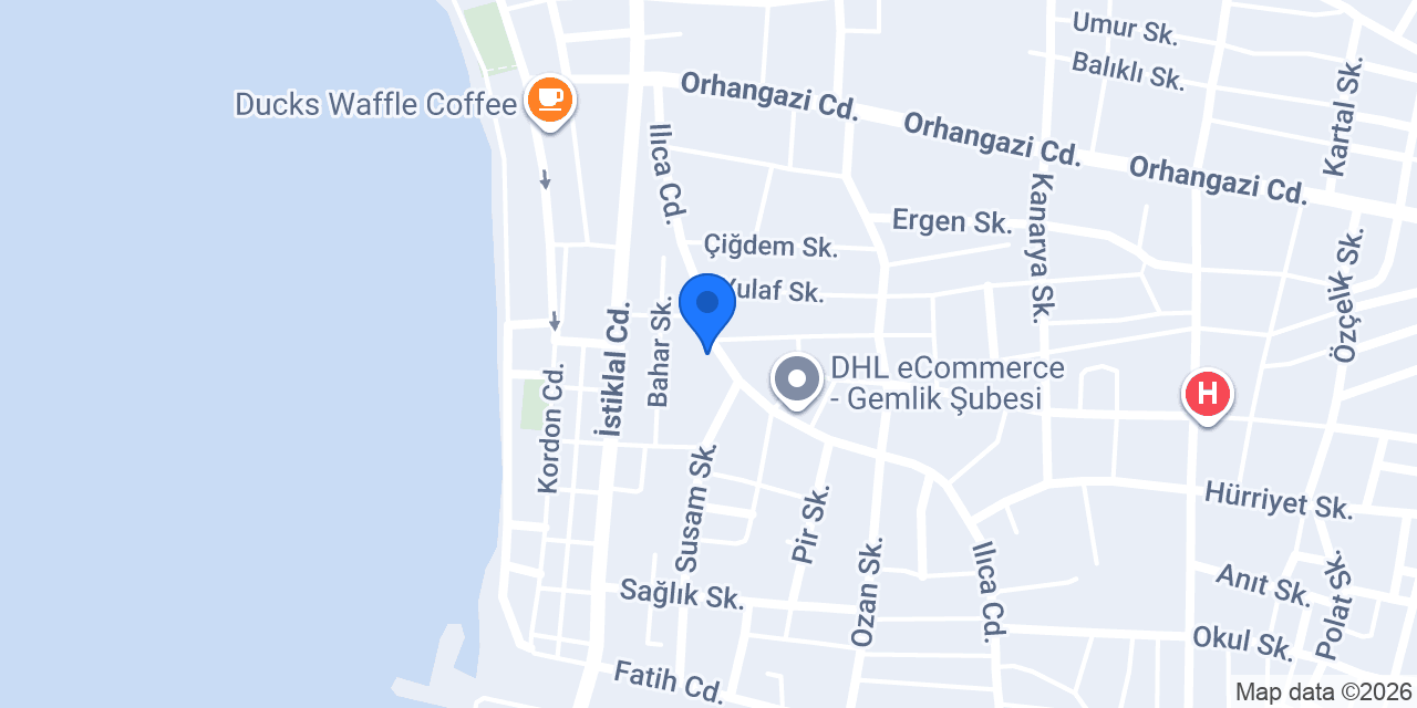 Damla Mobilya Dekorasyon konumu