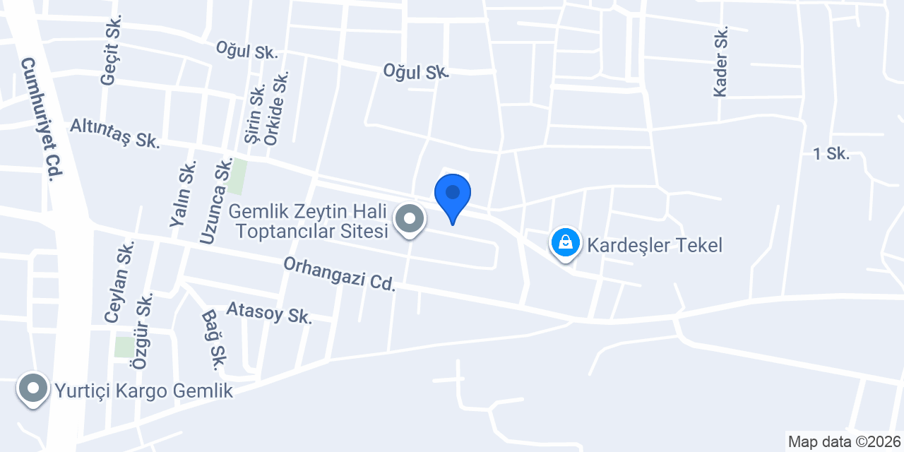 Hakan Ay Zeytinleri konumu