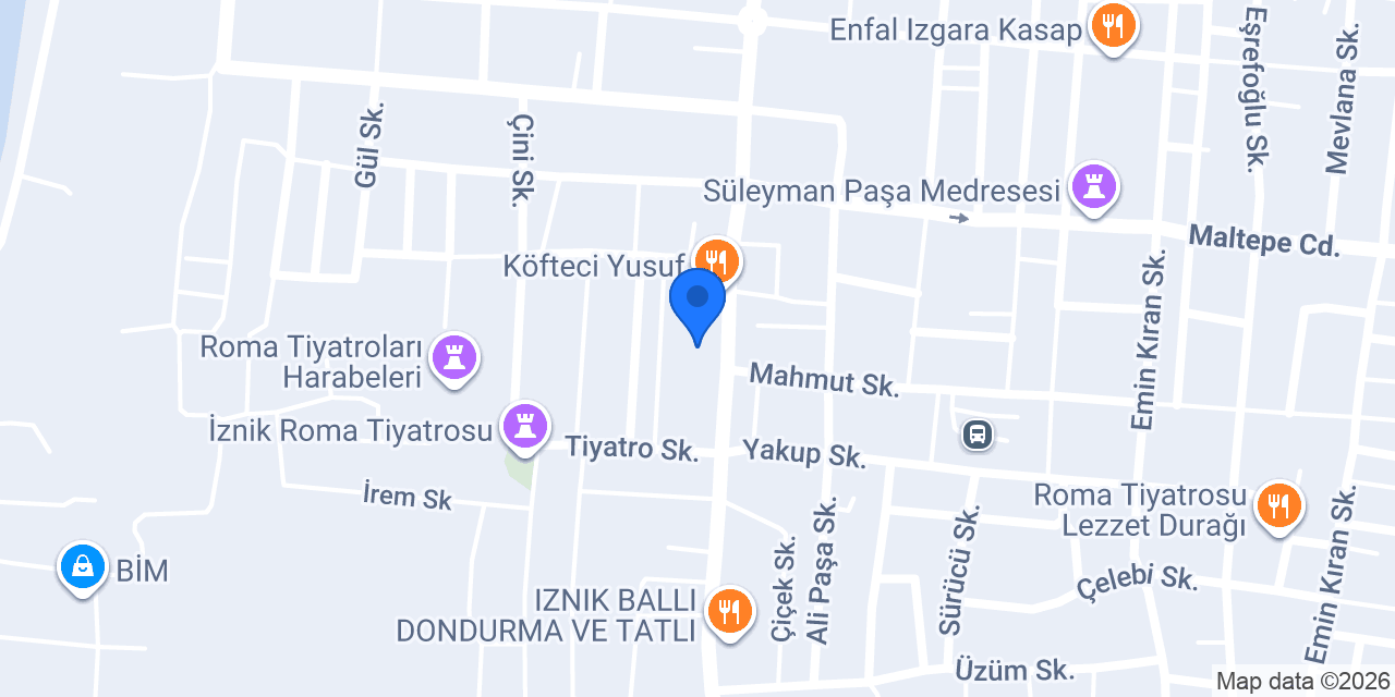 İznik büyük eğitim kurumu konumu