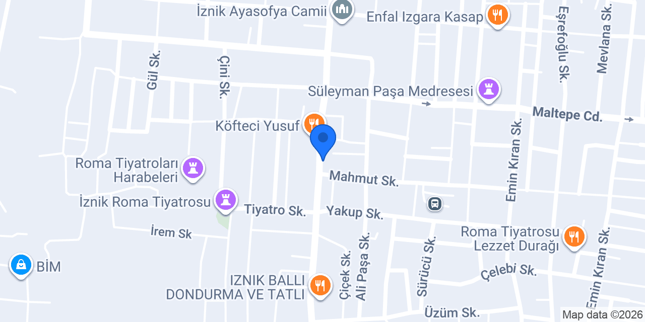 Dönence Burger konumu