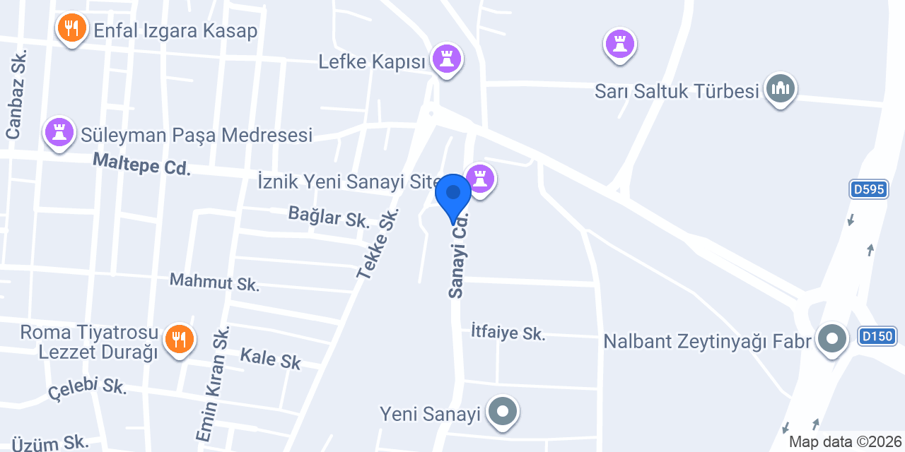 Balabanlar Tarım Makinaları konumu