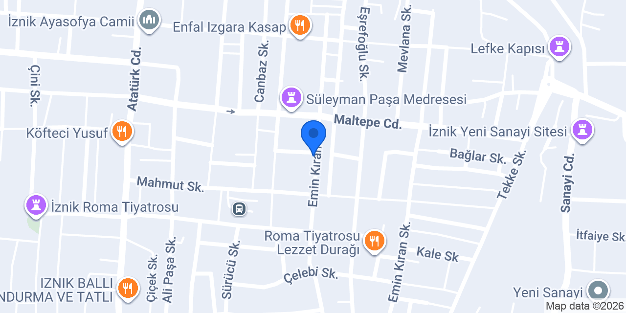 Aras Çini konumu