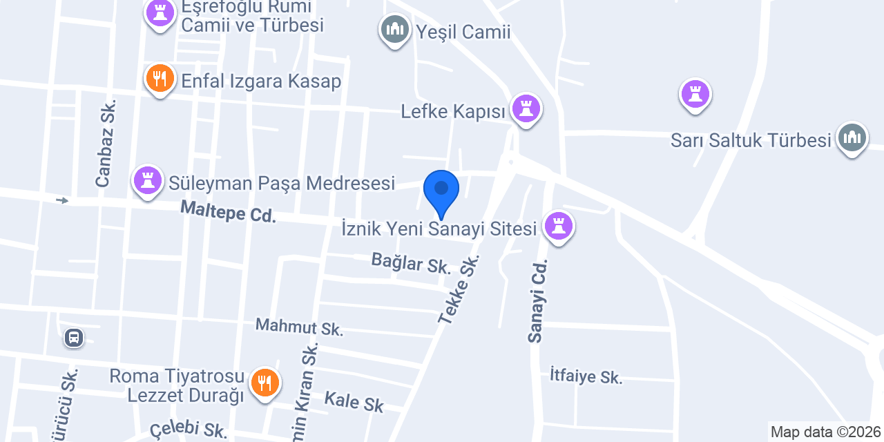 Esra El Sanatları konumu
