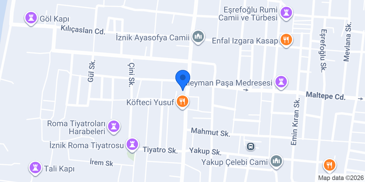 Beys Fast Food Cafe konumu
