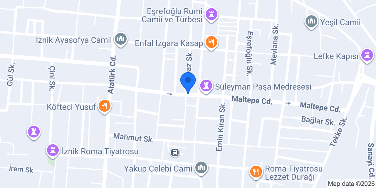 Tapu Müdürlüğü konumu
